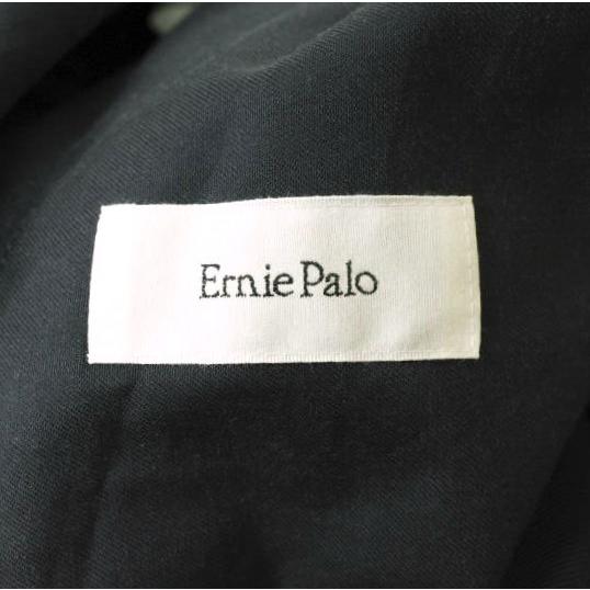 Ernie Palo アーニーパロ 24AW 日本製 STANDARD WOOL SLACKS スタンダードウールスラックス EP08JK01 46 NAVY パンツ 梳毛 イージー 定価50,600円 ボトムス【新古品】【中古】【Ernie Palo】 新品 Ernie Palo アーニーパロ 24AW STANDARD WOOL SLACKS