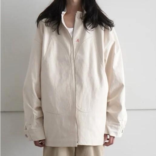 新品 ISSUETHINGS イシューシングス 24AW type71(A/B) ヘビーウェイトコットン リバーシブルハーフコート 24b/71-c-00 1 natural white |  | 02