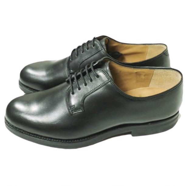 新品 HARROGATE ハロゲイト HOLBORN ホルボーン フレンチカーフプレーントゥシューズ UK8(27cm) BLACK 革靴 シューズ g20079 |  | 01