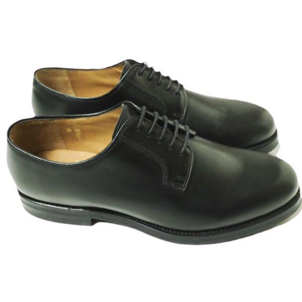 新品 HARROGATE ハロゲイト HOLBORN ホルボーン フレンチカーフプレーントゥシューズ UK8(27cm) BLACK 革靴 シューズ g20079 |  | 02