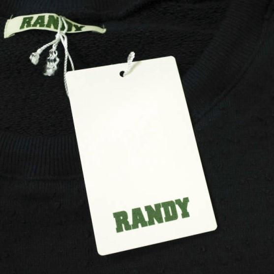新品 RANDY ランディ 24AW 日本製 LAY ニードルパンチ ネックレススウェットシャツ AW24-RCS01 3 NAVY トレーナー トップス g20082 |  | 03