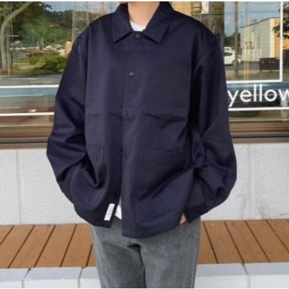 新品 FARAH ファーラー 24AW COVERALL SHIRT JACKET カバーオールシャツジャケット FR0403-M2001 M NAVY コットンツイル アウター g20086 |  | 02