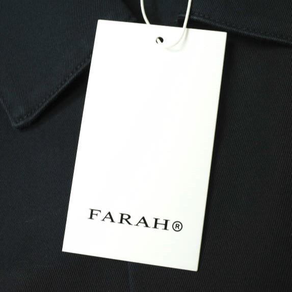 新品 FARAH ファーラー 24AW COVERALL SHIRT JACKET カバーオールシャツジャケット FR0403-M2001 M NAVY コットンツイル アウター g20086 |  | 03