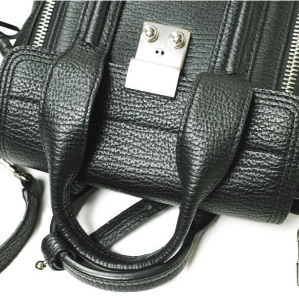 3.1 Phillip Lim スリーワン フィリップリム PASHLI MINI SATCHEL パシュリ ミニサッチェルバッグ AC00-0226SKC BLACK 2WAY ショルダー |  | 03