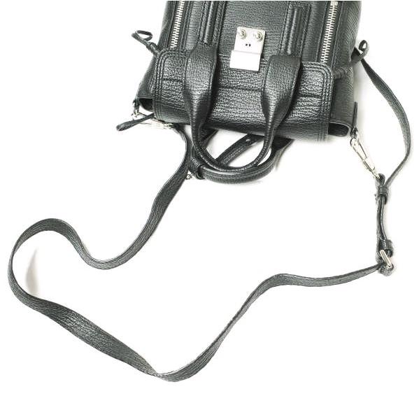 3.1 Phillip Lim スリーワン フィリップリム PASHLI MINI SATCHEL パシュリ ミニサッチェルバッグ AC00-0226SKC BLACK 2WAY ショルダー |  | 04