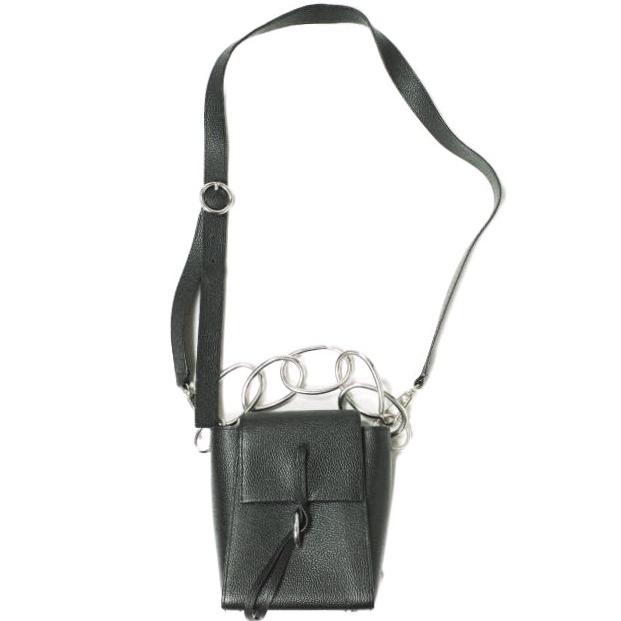 3.1 Phillip Lim スリーワン フィリップリム Leigh Small Top Handle Crossbody W Chain 2WAYチェーンショルダーバッグ AF17-B096SPB BLACK |  | 02