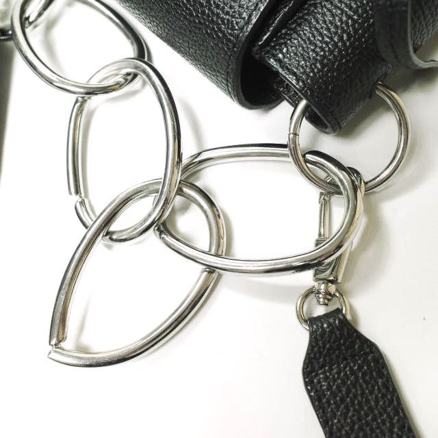 3.1 Phillip Lim スリーワン フィリップリム Leigh Small Top Handle Crossbody W Chain 2WAYチェーンショルダーバッグ AF17-B096SPB BLACK |  | 07