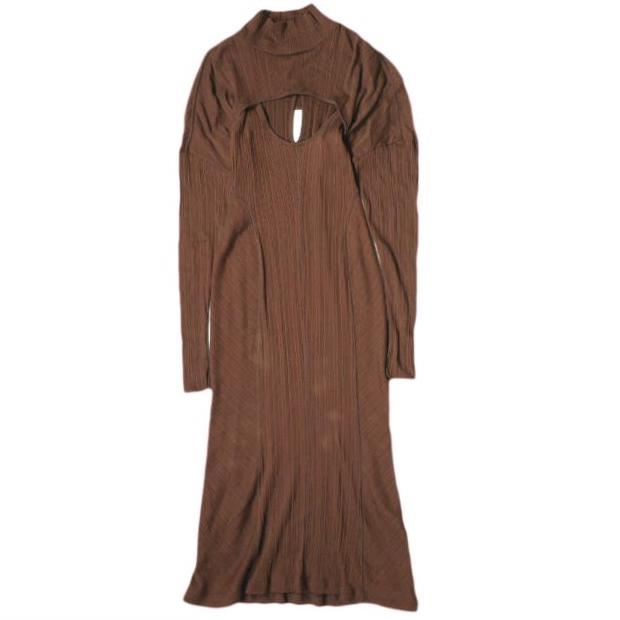 Mame Kurogouchi マメクロゴウチ 23AW Random Ribbed Organic Cotton