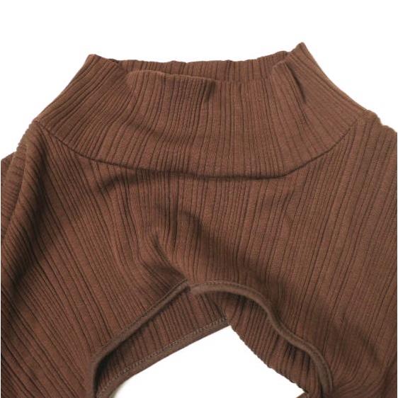 Mame Kurogouchi マメクロゴウチ 23AW Random Ribbed Organic Cotton