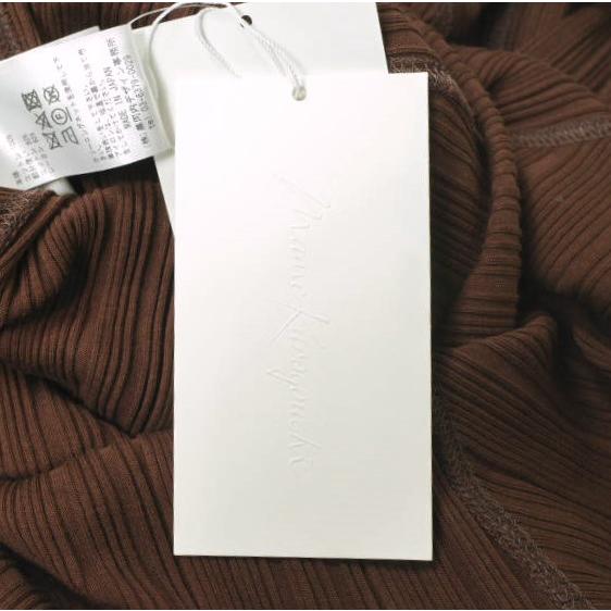 Mame Kurogouchi マメクロゴウチ 23AW Random Ribbed Organic Cotton