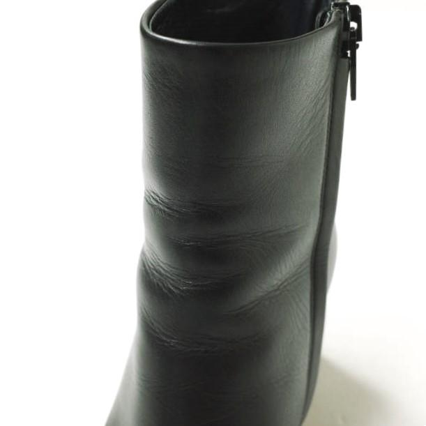 CELINE セリーヌ イタリア製 メタルヒールサイドジップブーツ 741 308 35(22cm) ブラック レザー シューズ g20115 |  | 05