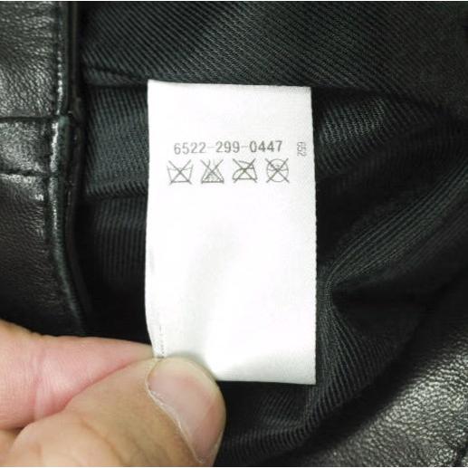 Drawer ドゥロワー 日本製 ラムレザー ダブルライダースジャケット