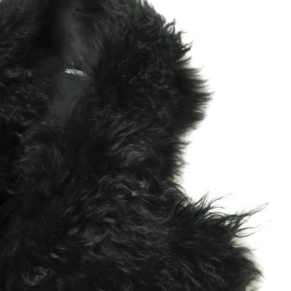 sisii シシ リアルファー ムートンベスト Free BLACK ジレ レザー トップス g20132 |  | 04