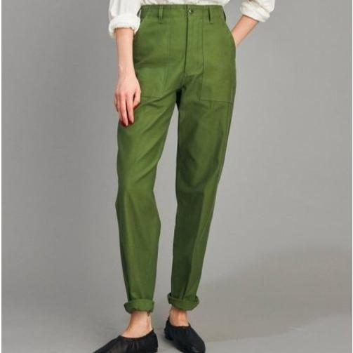THE SHINZONE ザ シンゾーン 日本製 BAKER PANTS ベイカーパンツ 15AMSPA18 34 OLIVE ファティーグ ジップフライ ボトムス g20142 |  | 02