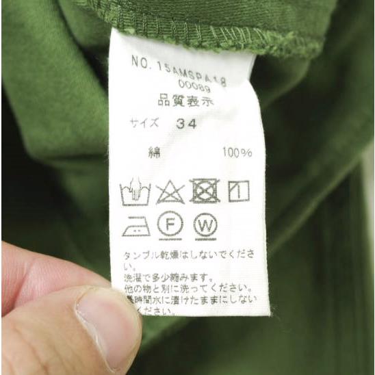 THE SHINZONE ザ シンゾーン 日本製 BAKER PANTS ベイカーパンツ 15AMSPA18 34 OLIVE ファティーグ ジップフライ ボトムス g20142 |  | 08