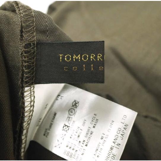 TOMORROWLAND Collection トゥモローランド 23AW ファインウーステッドウール ウエストギャザーストレートパンツ 13-04-34-04201 34 |  | 06