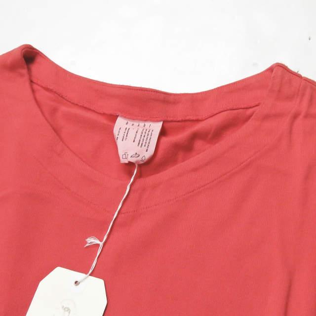 新品 bukht ブフト C.C.Y N/S TEE CORE COMPACT YARN オーバーサイズソリッドノースリーブTシャツ BC-92108 2(M) CORAL カットソー ☆g2015 |  | 02