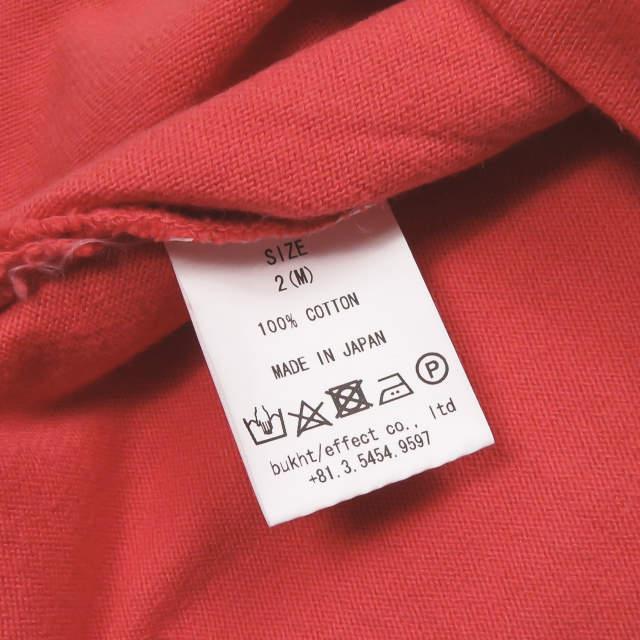 新品 bukht ブフト C.C.Y N/S TEE CORE COMPACT YARN オーバーサイズソリッドノースリーブTシャツ BC-92108 2(M) CORAL カットソー ☆g2015 |  | 08