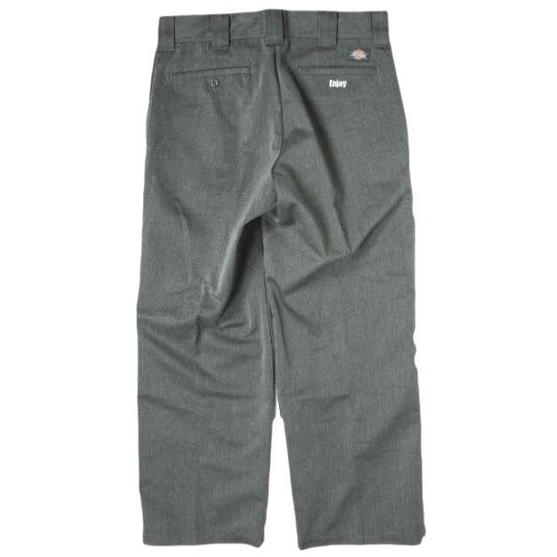 Dickies x AMSTERDAM WETSUITS ディッキーズ アムステルダムウェットスーツ 22SS 別注 875 ワイドストレート チノパンツ 30 Medium Gray |  | 01