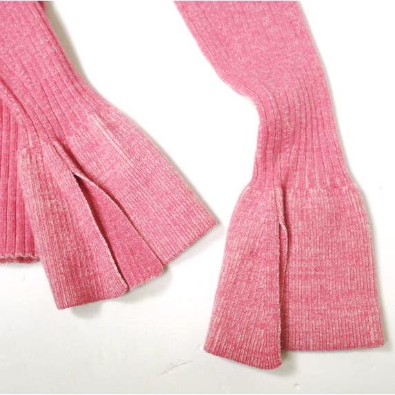 3.1 Phillip Lim スリーワン フィリップリム 22SS リブ編みウール フレアスリーブクルーネックニット F221-7694BCL XS PINK 定価88,000円 |  | 05