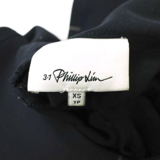 3.1 Phillip Lim スリーワン フィリップリム 20SS ピンストライプハイネックトップ E201-2681DBI XS NAVY ブラウス トップス g20173 |  | 02