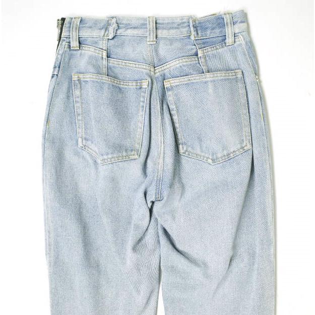 3.1 Phillip Lim スリーワン フィリップリム Zippered Denim Pants リメイク再構築 ジッパーデニムパンツ S171-5471DEN 00 Indigo スリム |  | 06