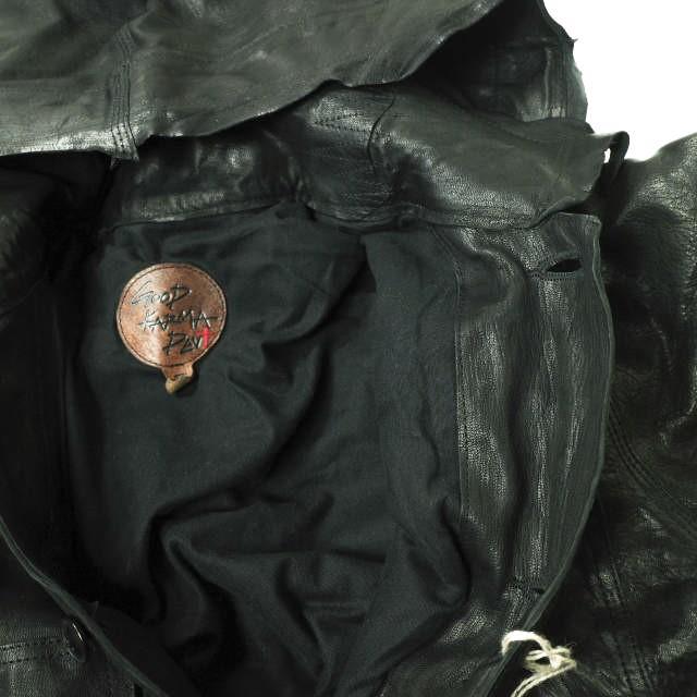新品 GOODKARMA DEVELOPMENT グッドカルマ Leather Chore Coat HELL