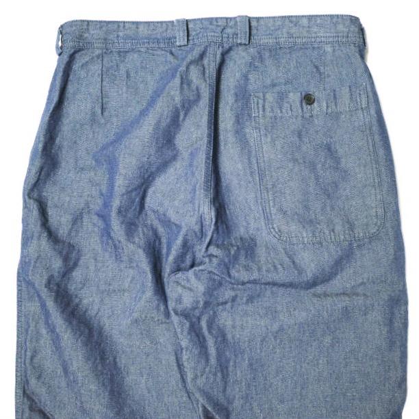 SOVEREIGN ソブリン 日本製 コットン/リネン 1プリーツインディゴパンツ 1114-246-8360 L Indigo UNITED ARROWS ボトムス g20190 |  | 05