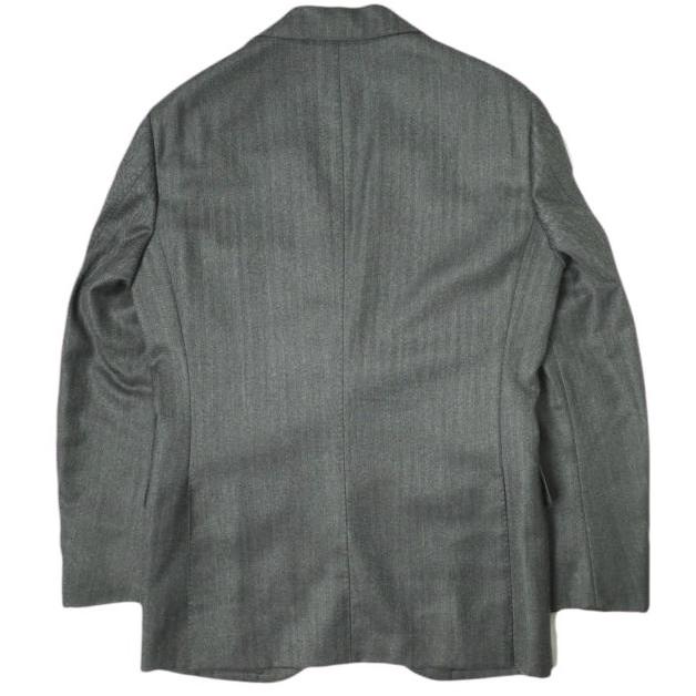 Brilla per il gusto 日本製 DORMEUIL HERRINGBORN SUITS ドーメル ROYAL 11 ヘリンボーンスーツ 46 チャコールグレー BEAMS 定価121,000円 |  | 02