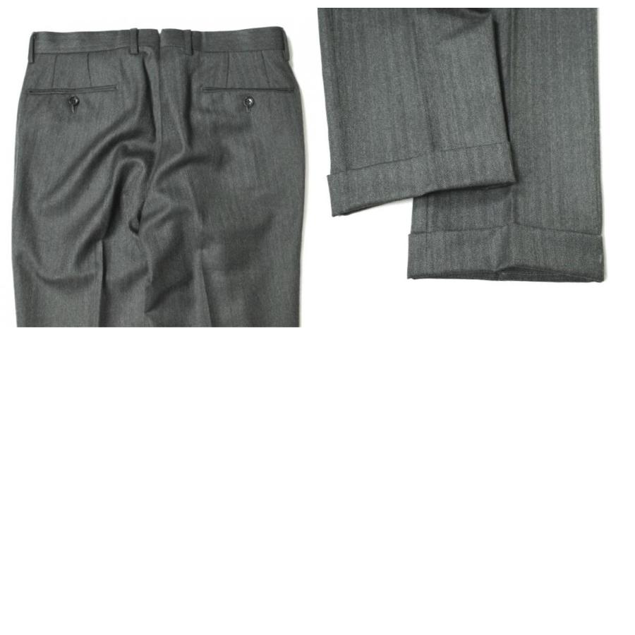Brilla per il gusto 日本製 DORMEUIL HERRINGBORN SUITS ドーメル ROYAL 11 ヘリンボーンスーツ 46 チャコールグレー BEAMS 定価121,000円 |  | 09