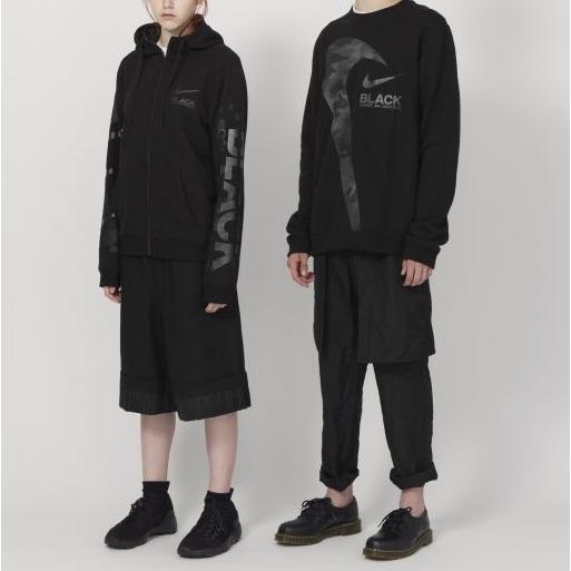 BLACK COMME des GARCONS × NIKE / パーカー/XL/コットン/BLK/1B-T106/ブラック/黒/ BLACK COMME des GARCONS x NIKE ブラックコムデギャルソン ナイキ