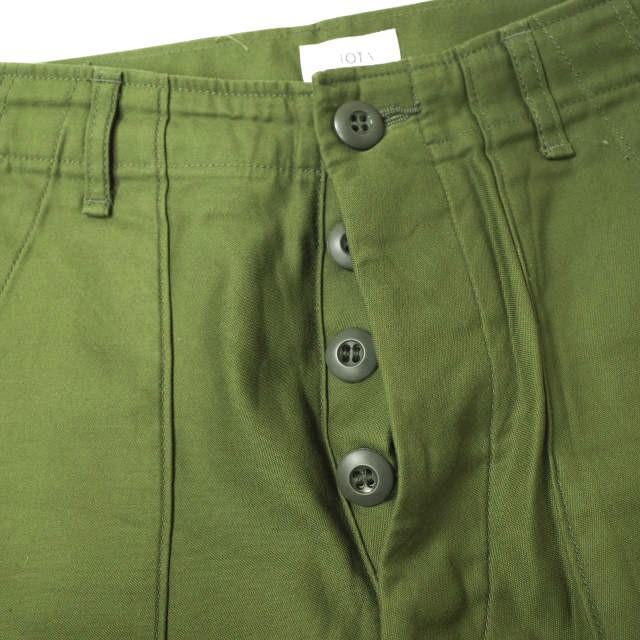 CIOTA シオタ 日本製 スビンコットンバックサテンベイカーパンツ PTLM-110L 1 KHAKI ファティーグ ボトムス g20258 |  | 05
