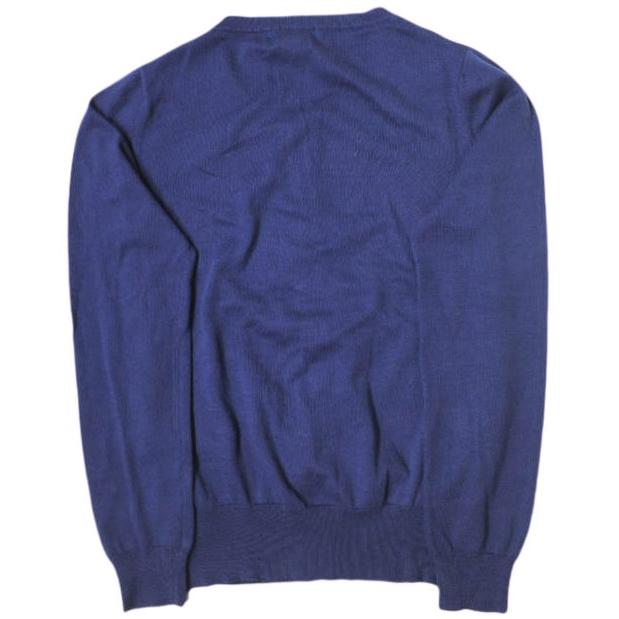 CRUCIANI クルチアーニ イタリア製 ハイゲージコットンクルーネックカーディガン CD9975 40 NAVY ニット 定価42,120円 トップス g20259 |  | 01