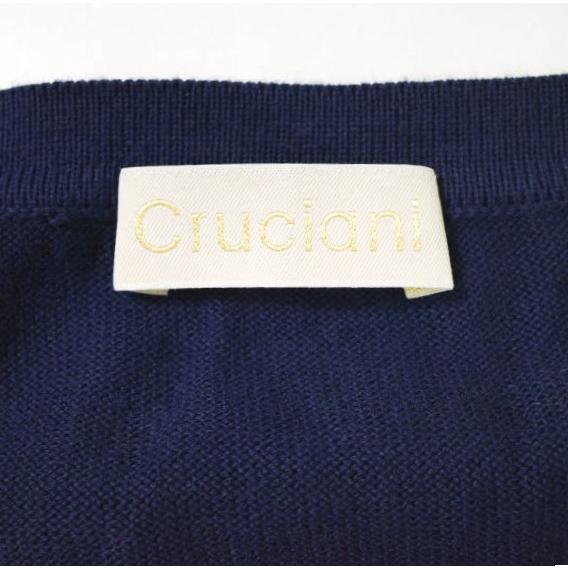 CRUCIANI クルチアーニ イタリア製 ハイゲージコットンクルーネックカーディガン CD9975 40 NAVY ニット 定価42,120円 トップス g20259 |  | 02