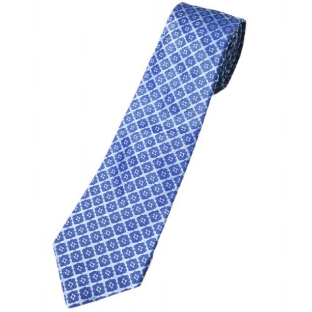 KITON キートン イタリア製 フラワーパターンシルクネクタイ BLUE 花柄 g20271 |  | 01