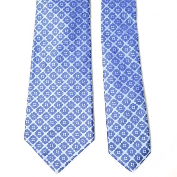 KITON キートン イタリア製 フラワーパターンシルクネクタイ BLUE 花柄 g20271 |  | 02