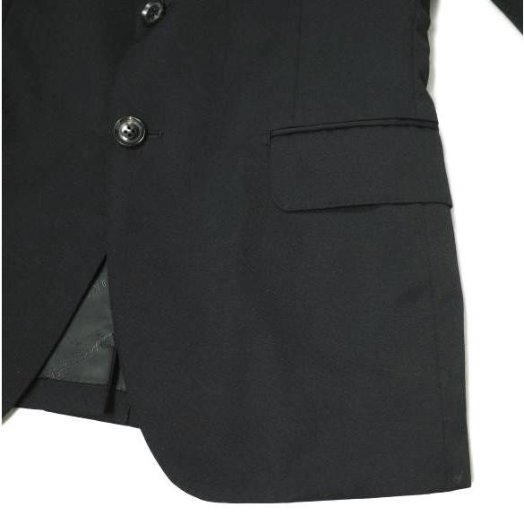 JOHN LAWRENCE SULLIVAN ジョンローレンスサリバン スーパー100'S ウールギャバジンスーツ JLS-01-04/JLS-01-02 34 ブラック セットアップ |  | 07