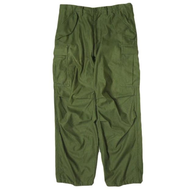 YAECA LIKE WEAR ヤエカライクウェア 日本製 M-51 フィールドパンツ 21602 SMALL:REGULAR OLIVE(SATIN) ミリタリー カーゴパンツ g20287 | 