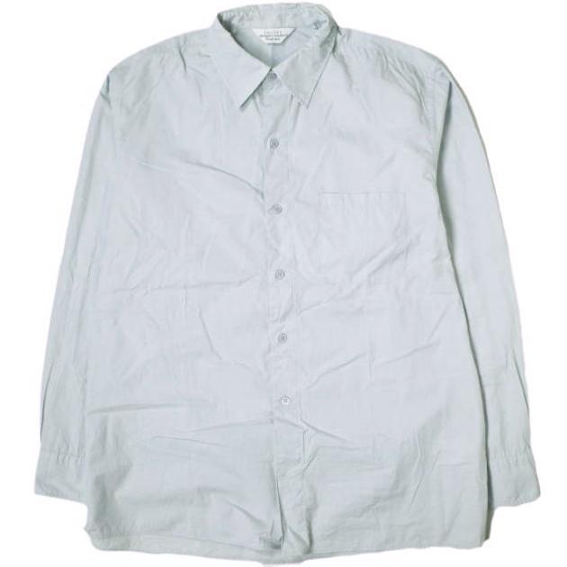 UNUSED アンユーズド 20SS 日本製 cotton pullover shirt コットンプルオーバーシャツ US1771 2 LIGHT BLUE 長袖 トップス g20302 | 