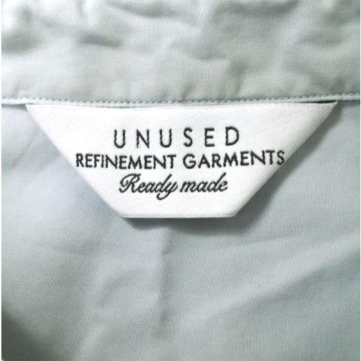 UNUSED アンユーズド 20SS 日本製 cotton pullover shirt コットンプルオーバーシャツ US1771 2 LIGHT BLUE 長袖 トップス g20302 |  | 06