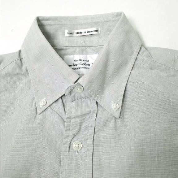 GAMBERT CUSTOM SHIRT ギャンバードカスタムシャツ アメリカ製 コットンソリッドBDシャツ M GRAY ボタンダウン 長袖 トップス g20304 |  | 03