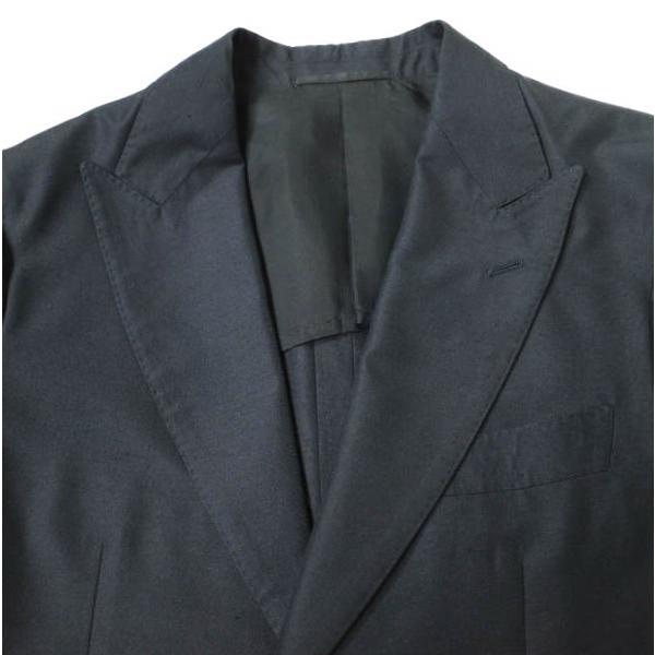 UNITED ARROWS ユナイテッドアローズ UADT YONEZAWA W/SILK ピークドシングル2Bジャケット＆スラックス 46 NAVY スーツ セットアップ |  | 06