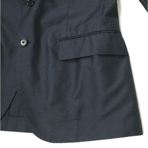 UNITED ARROWS ユナイテッドアローズ UADT YONEZAWA W/SILK ピークドシングル2Bジャケット＆スラックス 46 NAVY スーツ セットアップ |  | 07