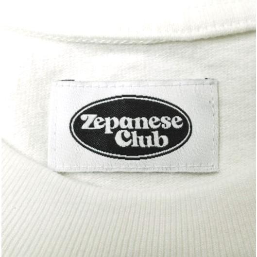 Zepanese Club ゼパニーズクラブ 日本製 Front Pocket Tee ヘビーウェイトコットン ロゴ刺繍ポケットTシャツ L WHITE 半袖 IMA:ZINE g20333 |  | 02