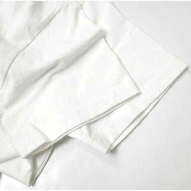 Zepanese Club ゼパニーズクラブ 日本製 Front Pocket Tee ヘビーウェイトコットン ロゴ刺繍ポケットTシャツ L WHITE 半袖 IMA:ZINE g20333 |  | 05