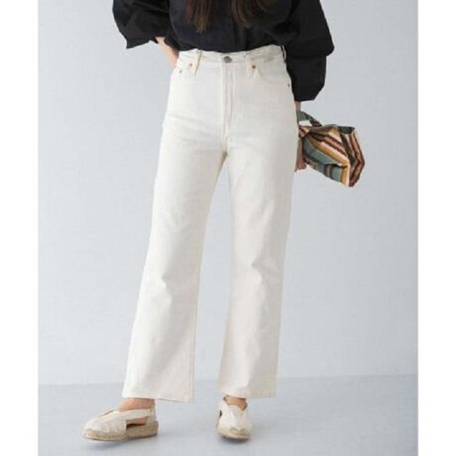 Levi's リーバイス RIBCAGE CROP BOOT ブーツカットデニムパンツ A1967-0000 25 NATURAL PREMIUM ボタンフライ ジーンズ BIG E g20340 |  | 02