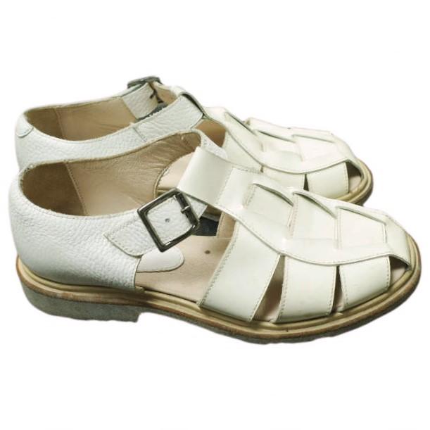 Paraboot　グルカサンダル　シューキーパー付き　ホワイト PARABOOT x BEAMS BOY パラブーツ ビームスボーイ 別注 ILIMA グルカ