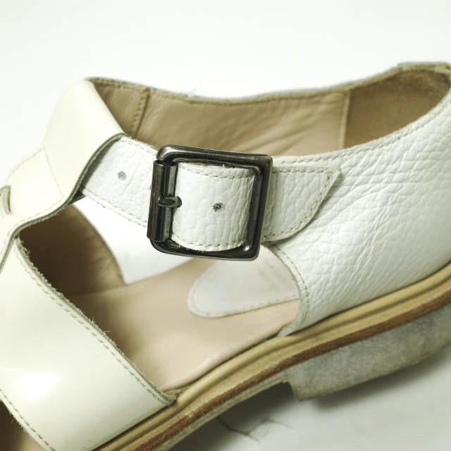 Paraboot　グルカサンダル　シューキーパー付き　ホワイト Paraboot グルカサンダル ホワイト シューキーパー付き ホワイト（白