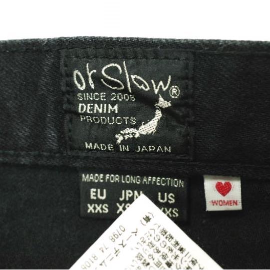 orslow x BEAMS BOY オアスロウ ビームスボーイ 別注 日本製 スキニージーンズ ブラックセルビッチデニムパンツ 307BB XS(0) BLACK g20400 |  | 03