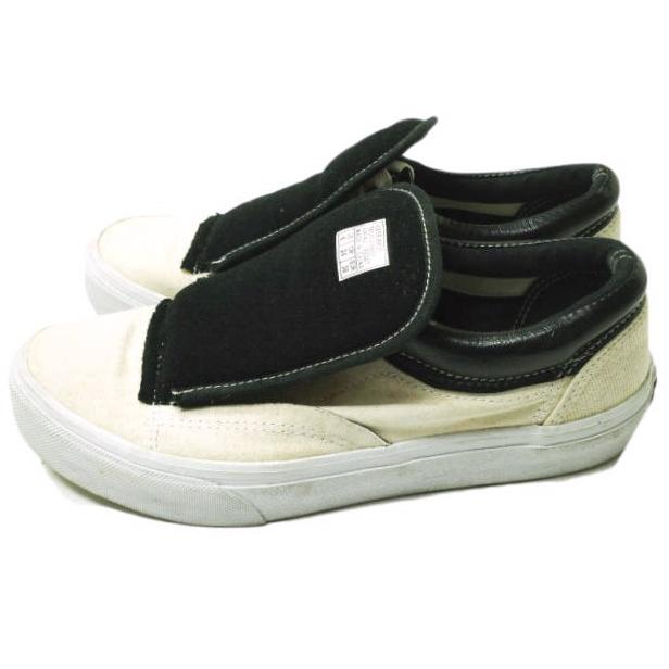 VANS バンズ BEAMS ビームス SSZ エスエスズィー OLD SKOOL オールドスクール ローカットスニーカー ネイビー系 28cm【新古品】【未使用】【中古】 VANS x SSZ バンズ エスエスズィー 別注 V36 REVERSE OLD SKOOL